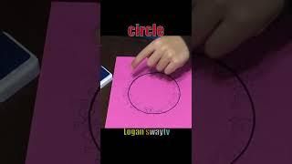 Tracing and Writing Shapes Circle