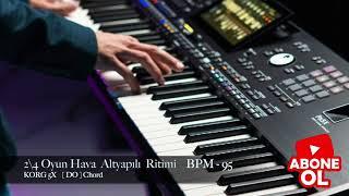 2\4 Oyun hava Ritim Altyapılı  BPM - 95  DO  Min Chord