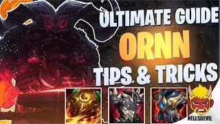 WILD RIFT ULTIMATE ORNN GUIDE  TIPS & TRICKS  Guide & Build