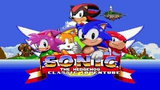 Sonic Classic Adventure Demo – Walkthrough – Fan Game