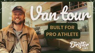 EPIC Van Conversion built for Pro Athlete #Vanlife