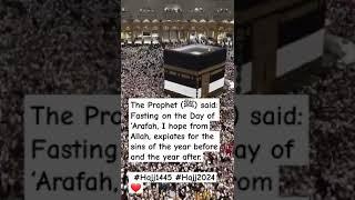 Fast the day of Arafah #shorts #youtubeshorts #shortsroundup #Hajj‬⁩ ⁦‪#arafat