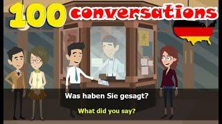Basic German Conversation  Learn German100 conversations