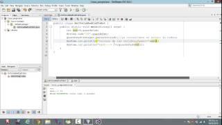 08 convertir int a String y String a int JAVA NetBeans 8.0.2.