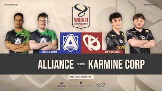 Alliance vs. Karmine Corp  Group B Final Stage  World Championship 2023