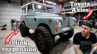 My Arctic Land Rover Build Yeti The Snow Wheeler episode 1. Land Rover Series 3