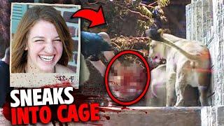 This Girl Sneaks Into LIONS DEN And Gets FATALLY Mauled