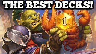 The FIVE BEST DECKS to hit LEGEND in Standard and Wild after the Reno nerf