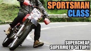 SUPERMOTO SPORTSMAN CLASS - Stock dirtbike wheels with street tires?? GOOD TIMES