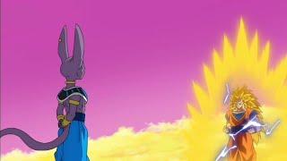 Goku vs Beerus l Goku meets Beerus for the first time  Part 1
