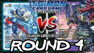 Hexeblaumon VS Three Musketeers  Digimon Card Game EX7 Digimon Liberator Cup ROUND 4
