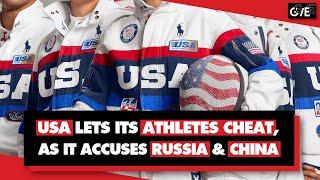 USA lets athletes cheat with steroids as it accuses Russia & China of violating anti-doping rules