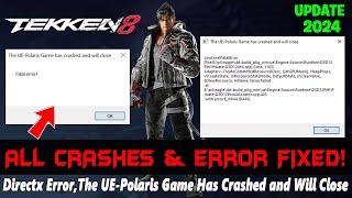 TEKKEN 8 How to Fix All CRASHES and ERRORS In PC