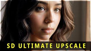 Ultimate SD Upscale Stable Diffusion Tutorial In 9 Minutes Automatic1111