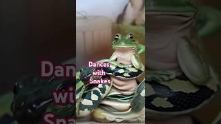 Dances with Snakes#frog #snake #strangerthings