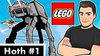 LEGO Star Wars BUILDING HOTH #1  Starting MOCs is my specialty