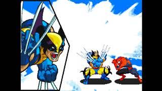 Marvel vs Capcom Wolverine Berserker Charge + Weapon x