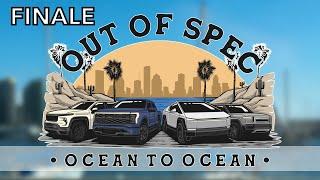 Ocean 2 Ocean In Electric Trucks Rivian Cybertruck Lightning & Silverado Race To The Finish Line