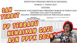 SAH KENAIKAN GAJI PPPK 2024 SESUAI PP TERBARU NO 11 TAHUN 2024