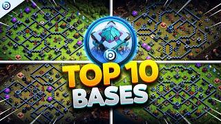 TOP 10 Best TH13 Blueprint CoC BASES of 2024 CWLHybridWarTrophy with Link  Clash of Clans