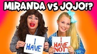 JoJo vs Miranda? Never Have I Ever. Real or Fake? Totally TV