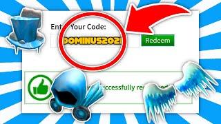 ALL NEW Roblox Promo Codes on ROBLOX 2021  All Roblox Promo Codes February