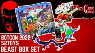 Botcon 2022 Exclusive 52Toys Beast Box Set EmGos Reviews N Stuff