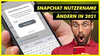 Snapchat Nutzername ändern - So änderst du deinen Username auf Snapchat 