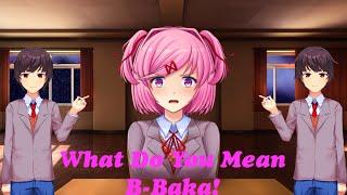 Natsuki Thoughs About MC  Just Natsuki DDLC Mod #ddlc #ddlcmods #natsukiddlc #natsuki