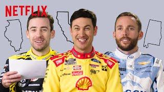 Can Your Favorite NASCAR Driver Pass a Written Drivers Test?  NASCAR Full Speed  Netflix