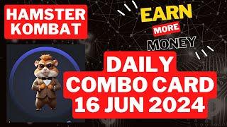 HAMSTER KOMBAT Daily Combo Card   Hamster Kombat Combo Card Today 16 JUNE #hamsterkombat