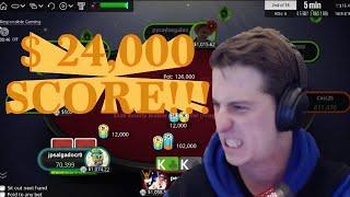 BIGGEST SCORE OF MY LIFE $530 Bounty Builder run on PokerStars