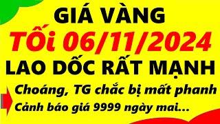 Giá vàng hôm nay ngày 06112024 - giá vàng 9999 vàng sjc vàng nhẫn 9999...