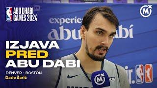 Dario Šarić za Mozzart Sport Jokić najbolji u NBA želim da što pre kliknemo na terenu