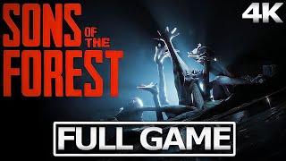 SONS OF THE FOREST Full Gameplay Walkthrough  No Commentary 【FULL GAME】4K UHD