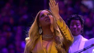 Beyoncé   XO   Halo  Kobe Bryant Tribute   Live  Kobe   Gianna Bryant Memorial Service