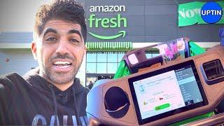 I went inside Amazons Grocery Store Smart Carts & No Cashiers