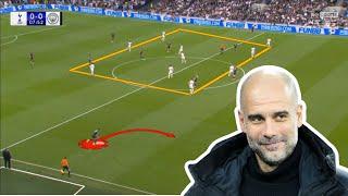 Manchester Citys tactics against Tottenham quick version