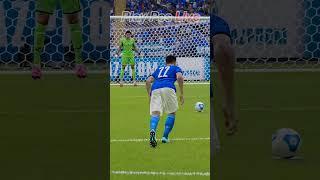 Bad Penalty Kick Raspadori vs Ukraine #playpeslive #shorts #efootball