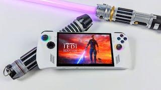 The ASUS ROG Ally Is The Handheld You Are Looking For  Jedi Survivor Tested