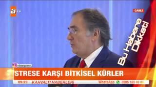 Prof. Dr. İbrahim Saraçoğlundan strese karşı bitkisel kürler - atv