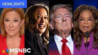 Countdown to the 2024 election Day 49  MSNBC Highlights