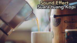 Coffee pouring sound effect  Efek suara tuang kopi No Copy Right