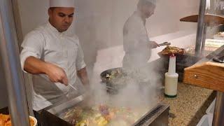 Marhaba Club Hotel  Dinner Buffet  December 2023 Tunisia Sousse 