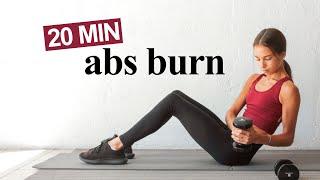 20 MIN AB WORKOUT  at-home ab workout with weights