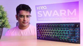 Kreo Swarm Wireless Mechanical Gaming Keyboard Review  Excellent Value Under ₹6000-