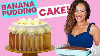 Delicious deconstructed BANANA PUDDING Mega CAKE  How to Cake It With Yolanda Gampp