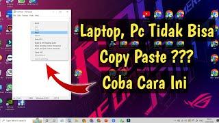 How to Overcome Laptop Cannot Copy Paste