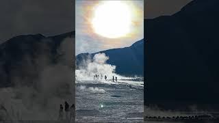 Unveiling the Geothermal Wonders of Atacama at Tatio Geysers ️  @FirstClassTravel  #shorts