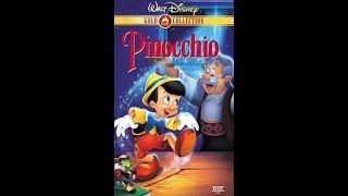 Opening to Pinocchio 2000 VHS